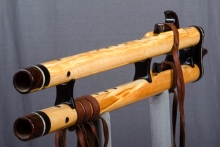 Olive, Tuscan Olive Native American Flute, Minor, Mid G-4, #N22Ka (5)